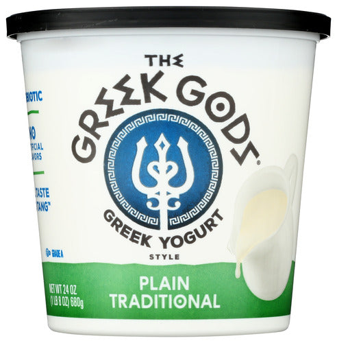 YOGURT GREEK GODS PLAIN   24 OZ  '078355550006