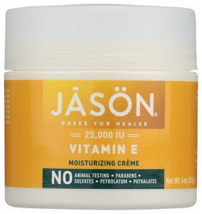 VITAMIN E CREME JASON 25000IU 4 OZ   '078522040125