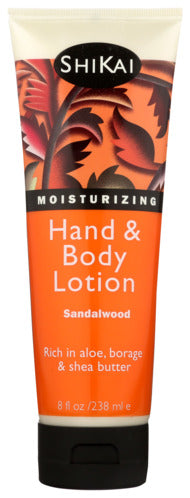 LOTION SHIKAI SANDALWOOD 8 OZ   '081738343072