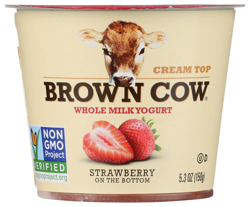 YOGURT BROWN COW STRAWBERRY CREAM    5.3 OZ  '088194703174