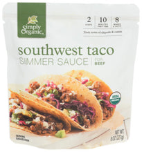 SAUCE SIMPLY OG SW TACO SIMMER  '089836196316