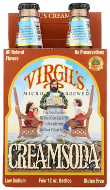 SODA VIRGIL'S CREAM SODA   4/PK  '90341543212