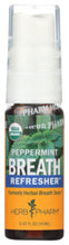 BREATH TONIC HERB PHARM .47OZ PEPPE   '090700004026