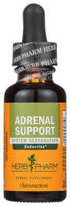 ADRENAL SUPPORT HERB PHARM 1OZ   '090900000156