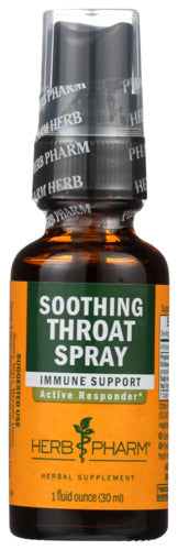 SOOTHING THROAT SPRAY HERB PHARM   '090900000491