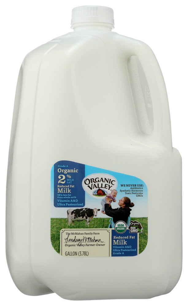 MILK ORGANIC VALLEY ULTRA/PAST RD FAT2 GALLON   128 OZ  '093966007435