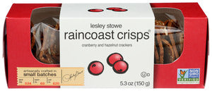 CRACKERS RAINCOAST CRAN HAZELNUT  '061243710750