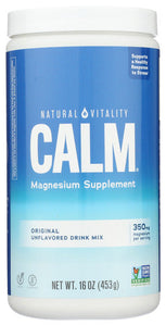 MAGNESIUM NATURAL VITALITY 16OZ CAL   '183405000025