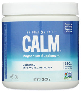 CALM UNFLAVORED 8 OZ NAT VITALITY   '183405043497