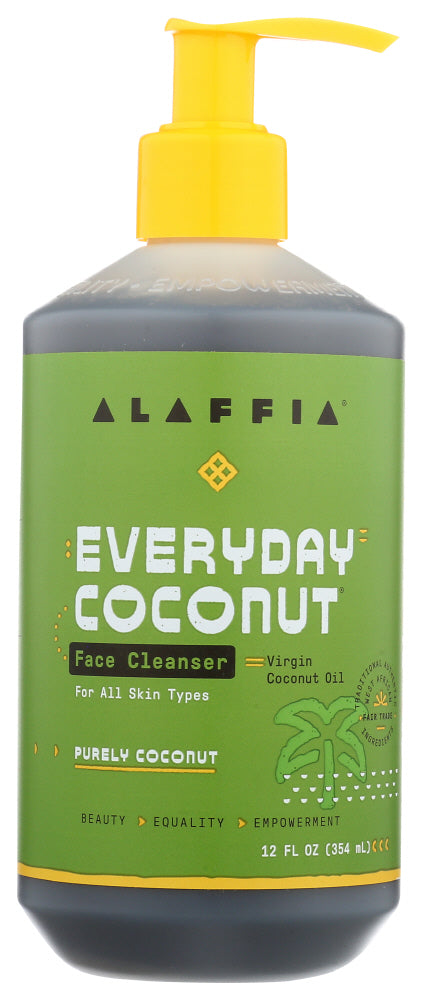 FACE WASH ALAFFIA 12 OZ COCONUT   '187132007609