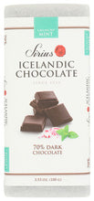 BAR SIRIUS DK CHOC MINT 70%   '198112522326