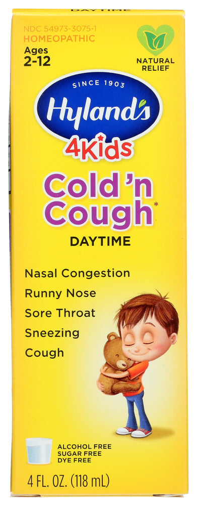 COLD 'N COUGH 4 KIDS HYLANDS 4OZ  '354973307513