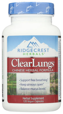 CLEAR LUNGS RIDGECREST 120 RED   '355724001360