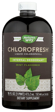 CHLOROFRESH NATURES WAY 16FZ MINT   '358008035013