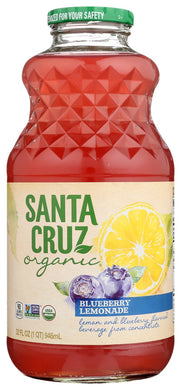LEMONADE SANTA CRUZ ORGANIC BLUEBERRY 32OZ  '36192123678