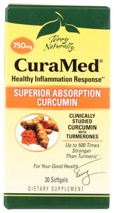 CURAMED TERRY NAT 750 MG 30 SG   '367703202934