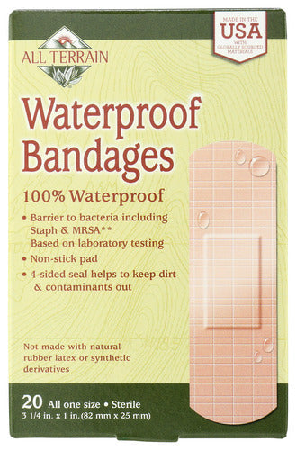 BANDAGES WATERPROOF ALL TERRAIN 20   '608503050067