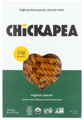 PASTA CHICKAPEA SPIRALS OG   '628451868040