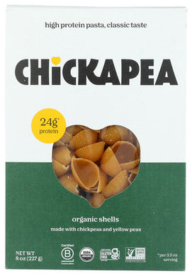 PASTA CHICKAPEA SHELLS OG   '628451868057