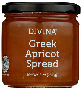 SPREAD DIVINA GREEK APRICOT 9OZ  '631723203920