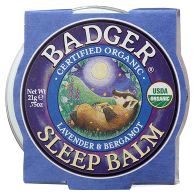 SLEEP BALM BADGER .75OZ   '634084026122