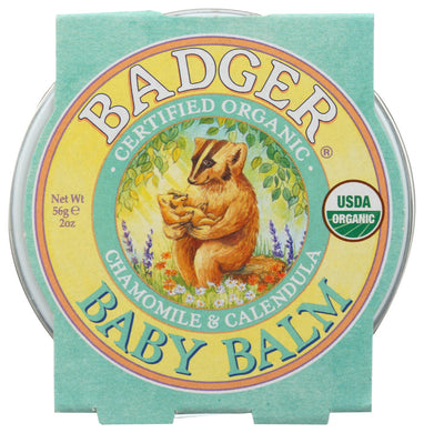 BABY BALM TIN BADGER 2 OZ   '634084028010