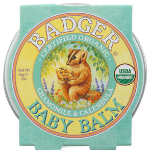 BABY BALM TIN BADGER 2 OZ   '634084028010