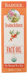 SEA BUCKTHORN FACE OIL BADGER   '634084270082