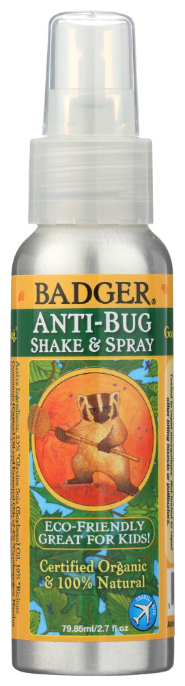ANTI-BUG SHAKE & SPRAY BADGER 2.7OZ   '634084296037