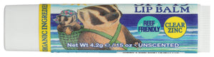 LIP BALM BADGER .15OZ SPF15 UNSCENT   '634084470987