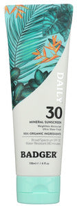 SUNSCREEN BADGER DAILY SPF 30  '634084471700