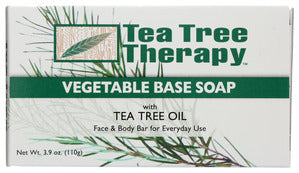 SOAP BAR TEA TREE 3.9OZ VEG BASE    '637792601001