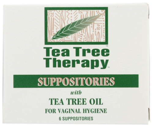 SUPPOSITORIES TEA TREE THERAPY 6CT   '637792606068