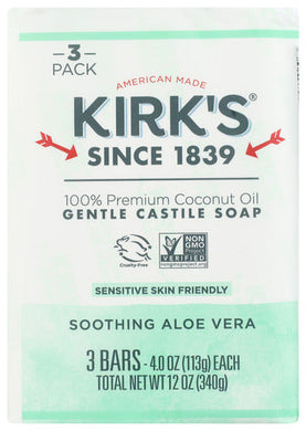 GENTLE CASTILE BAR SOAP  '639844148205