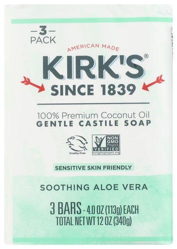 GENTLE CASTILE BAR SOAP  '639844148205