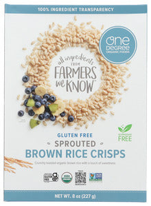 CEREAL ONE DEGREE SPROUTED BR RICE    '675625354014