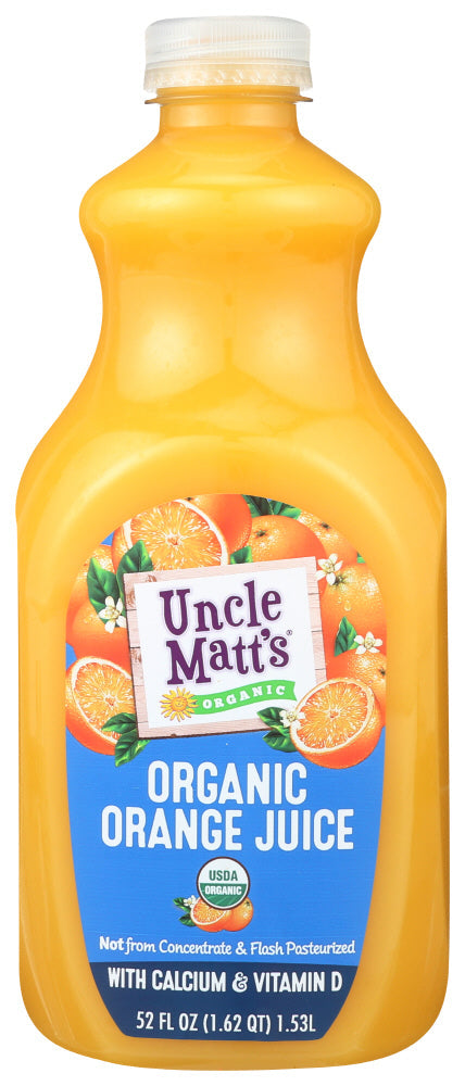JUICE UNCLE MATT'S ORANGE CALCIUM VIT D   52 OZ  '697068520139
