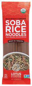 NOODLES LOTUS SOBA RICE '708953641058