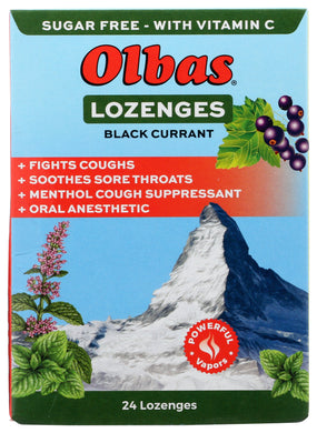 OLBAS LOZENGES 24 LOZ SUGAR FREE   '715486506204