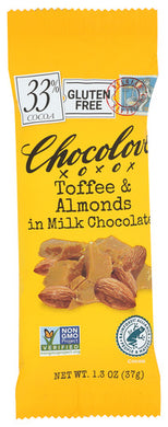 CHOC BAR CHOCO MINI TOFFE & ALMONDS   '716270051344