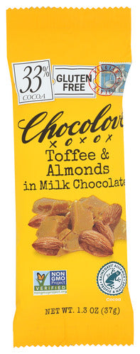 CHOC BAR CHOCO MINI TOFFE & ALMONDS   '716270051344