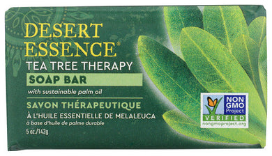 TEA TREE THERAPY CLEANSING BAR DESERT ESSENCE CLEANSING BAR, TEA TREE THERAPY, 5 OZ. '718334312101