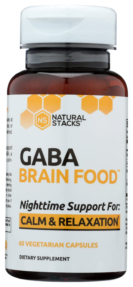 GABA BRAIN FOOD NATURAL STACKS   '718879621508