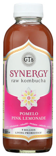 KOMBUCHA GTS POMELO PINK LEMONADE  '722430191164