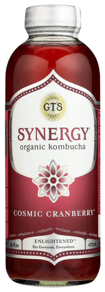 KOMBUCHA GTS CRANBERRY   16 OZ  '722430300160