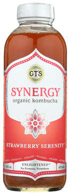 KOMBUCHA GTS STRAWBERRY   16 OZ  '722430400167