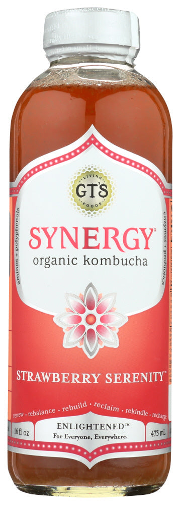 KOMBUCHA GTS STRAWBERRY   16 OZ  '722430400167