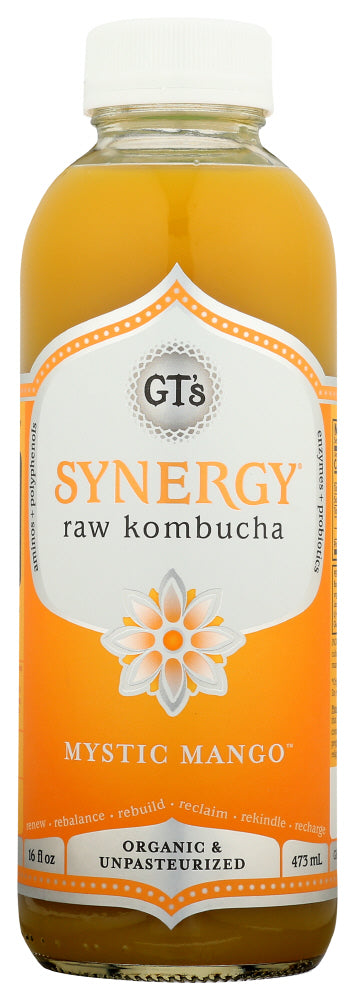 KOMBUCHA GTS MANGO ORGANIC   16 OZ  '722430500164