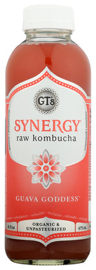 KOMBUCHA GTS GUAVA ORGANIC   16OZ  '722430900162