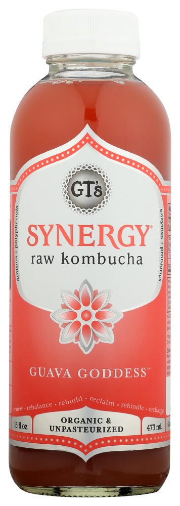 KOMBUCHA GTS GUAVA ORGANIC   16OZ  '722430900162